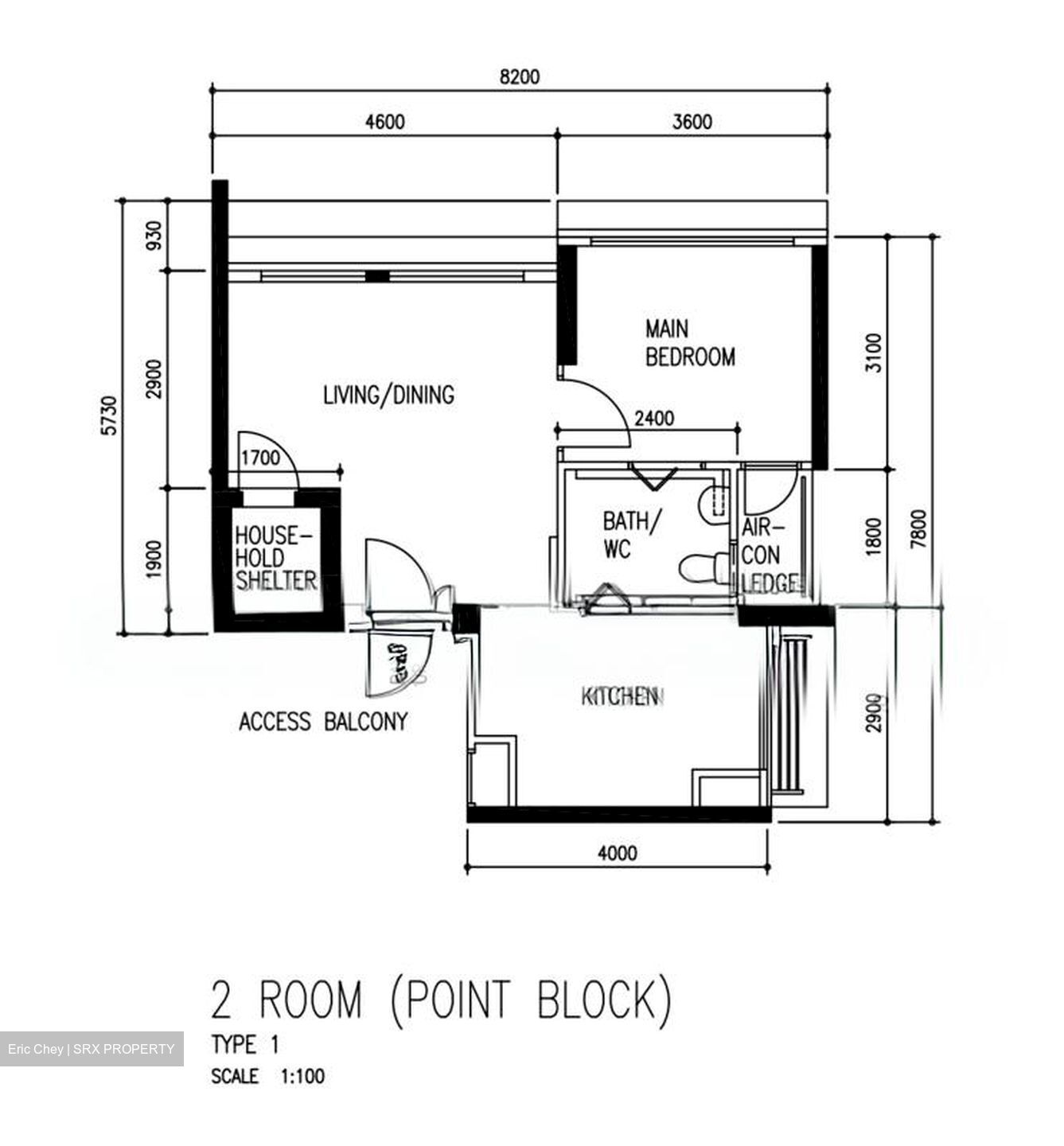 Blk 52 Commonwealth 10 (Queenstown), HDB 2 Rooms #574583761